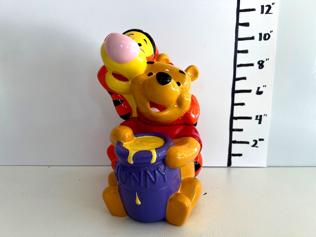 Winnie the Pooh and Tigger Cookie Jar