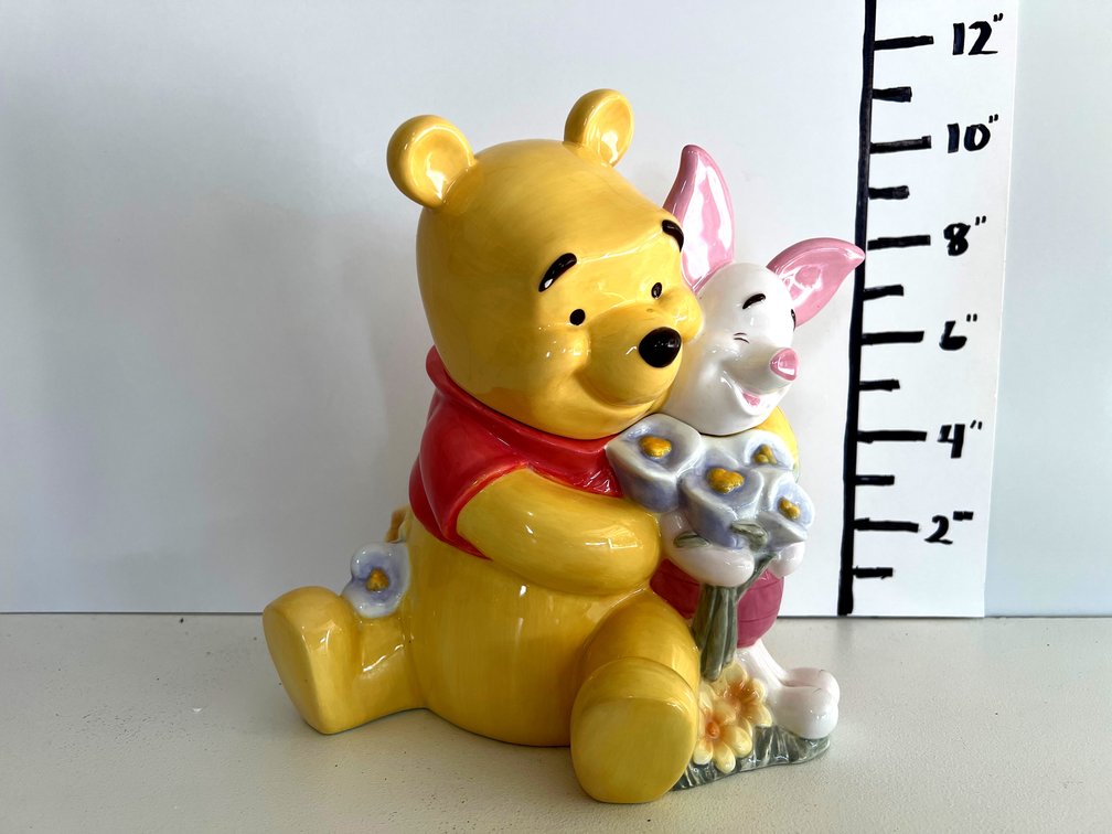 Winnie the Pooh and Piglet Cookie Jar
