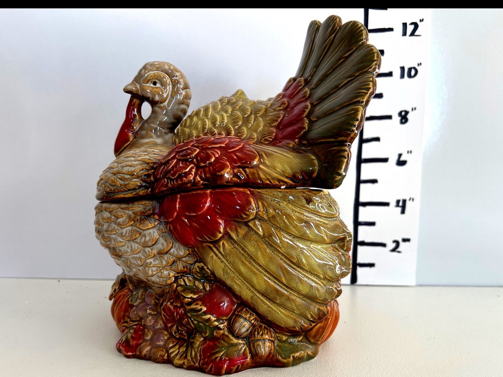 Thanksgiving Turkey Cookie Jar