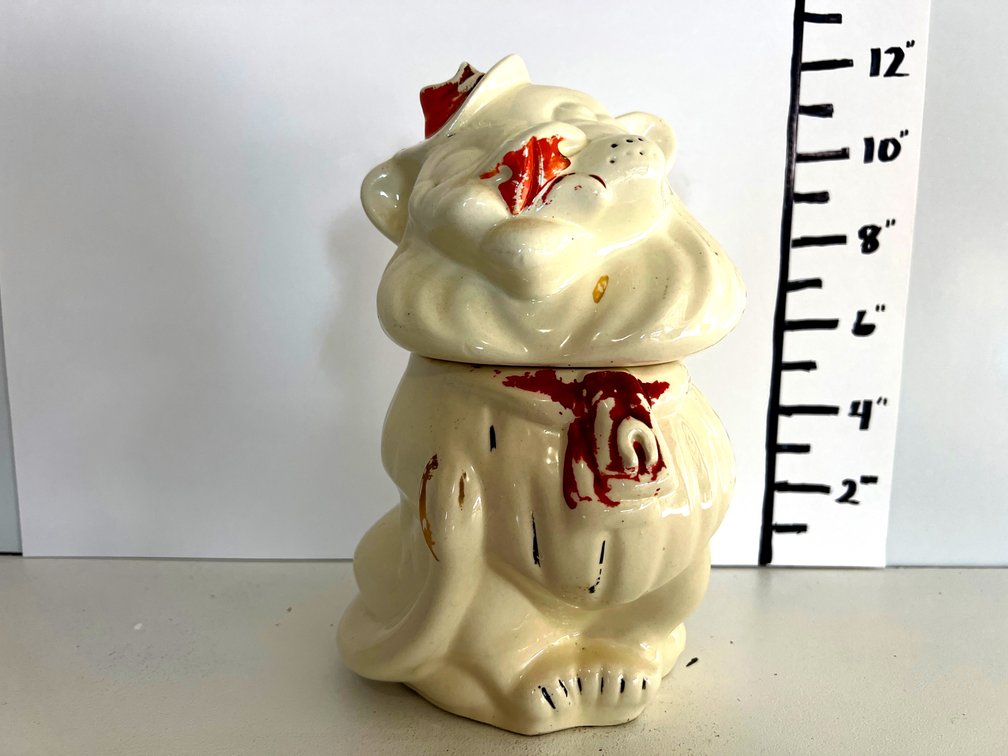 Vintage Lion Cookie Jar by Belmont