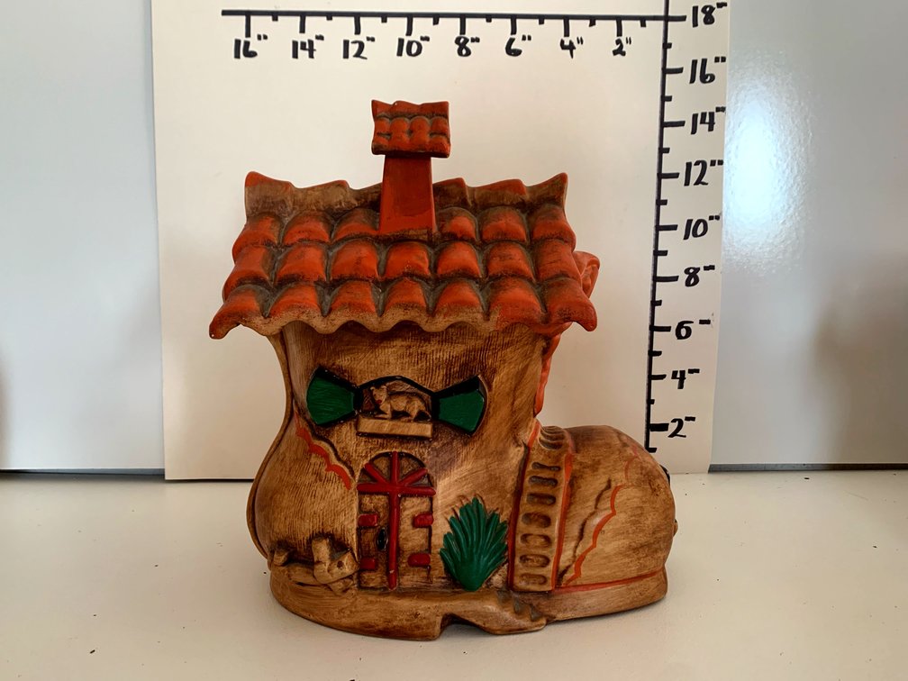 Mother Goose - Boot Shaped Cookie Jar