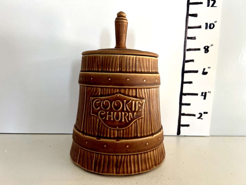 Butter Churn Cookie Jar