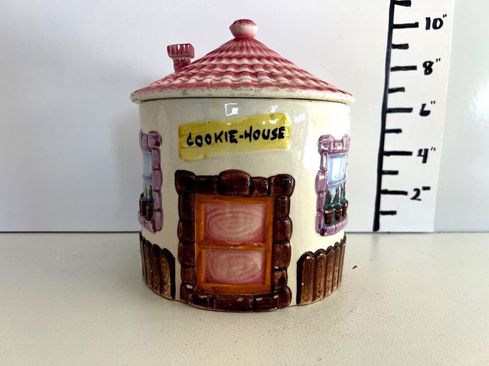 Cookie House Cookie Jar - Made in Spain