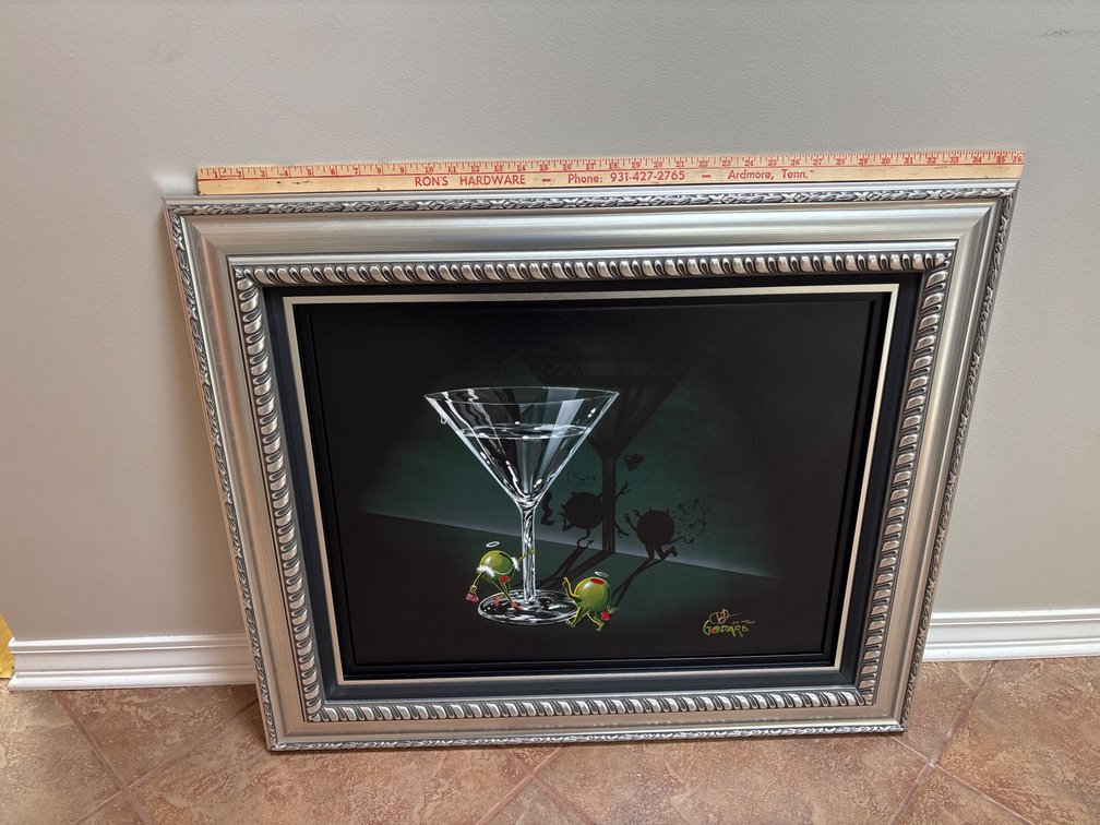 Framed Michael Godard Giclee on Canvas