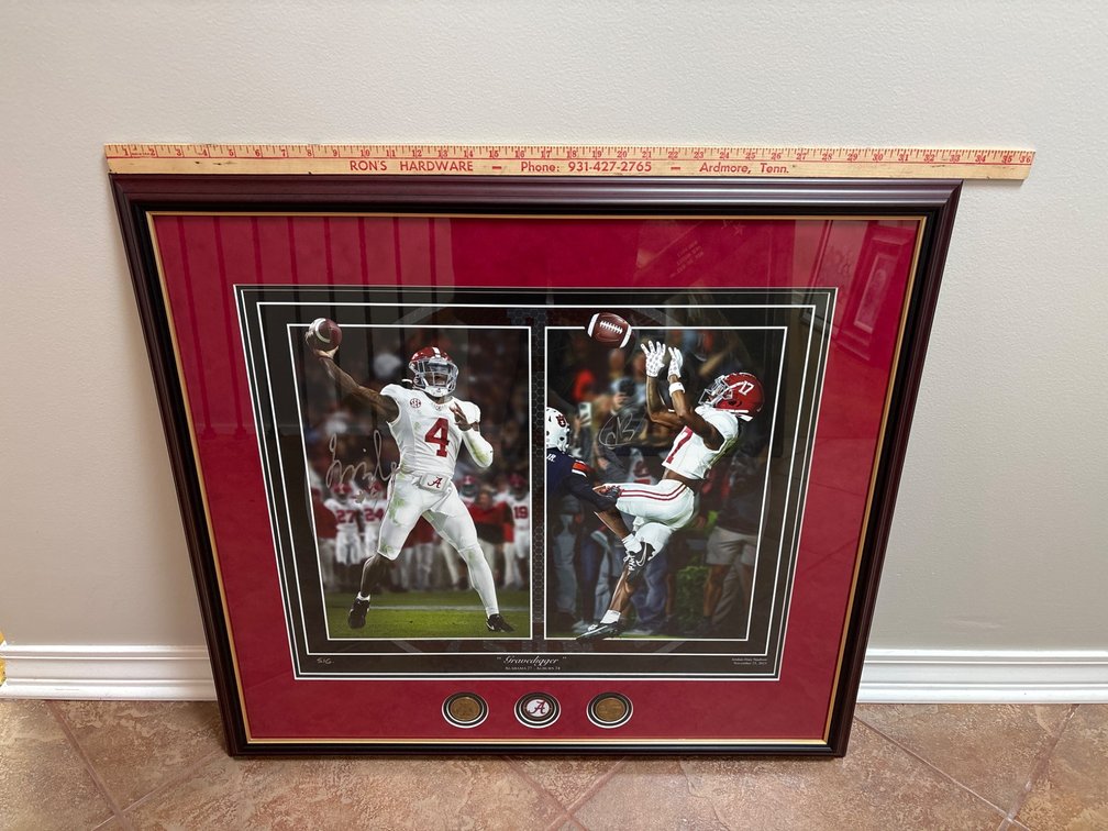 Framed Alabama Football Gravedigger Limited Edition Print