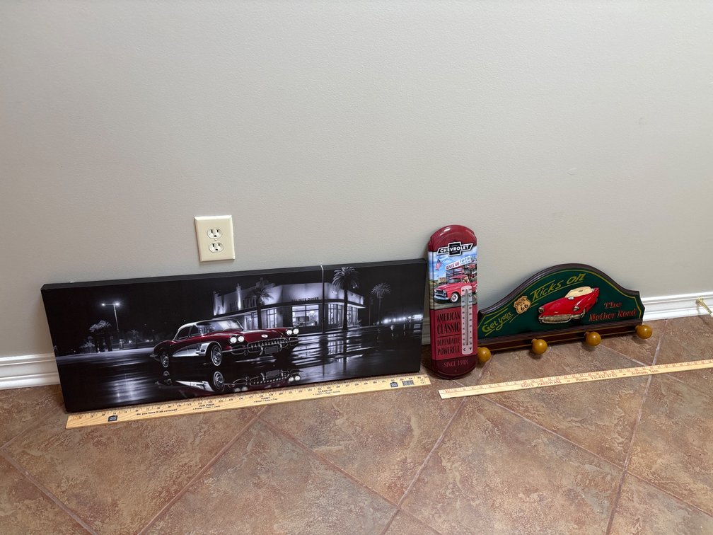 Automotive-Themed Wall Art and Decor
