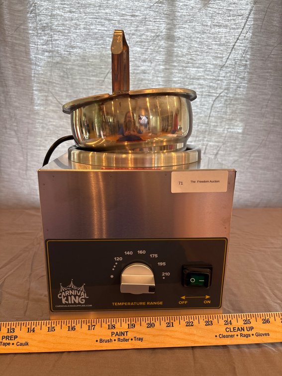 Carnival King 3.5-Qt Condiment Warmer with Inset & Ladle