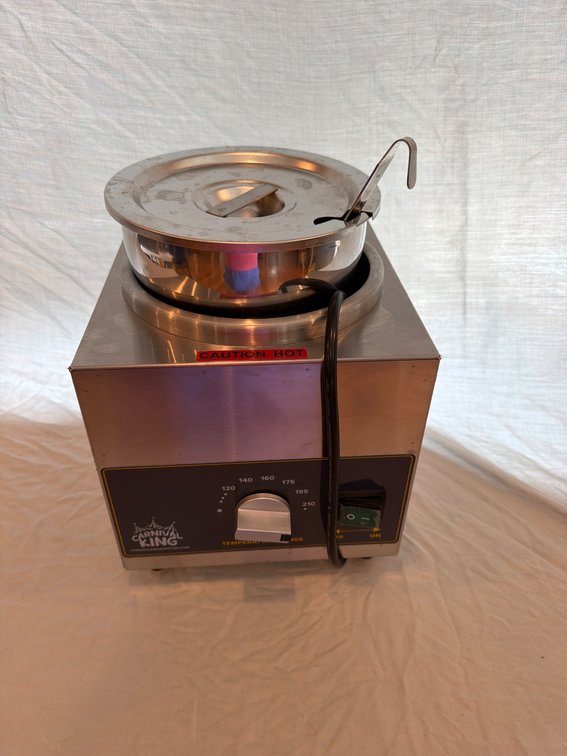 Carnival King 3.5qt Condiment Warmer with Ladle and Box