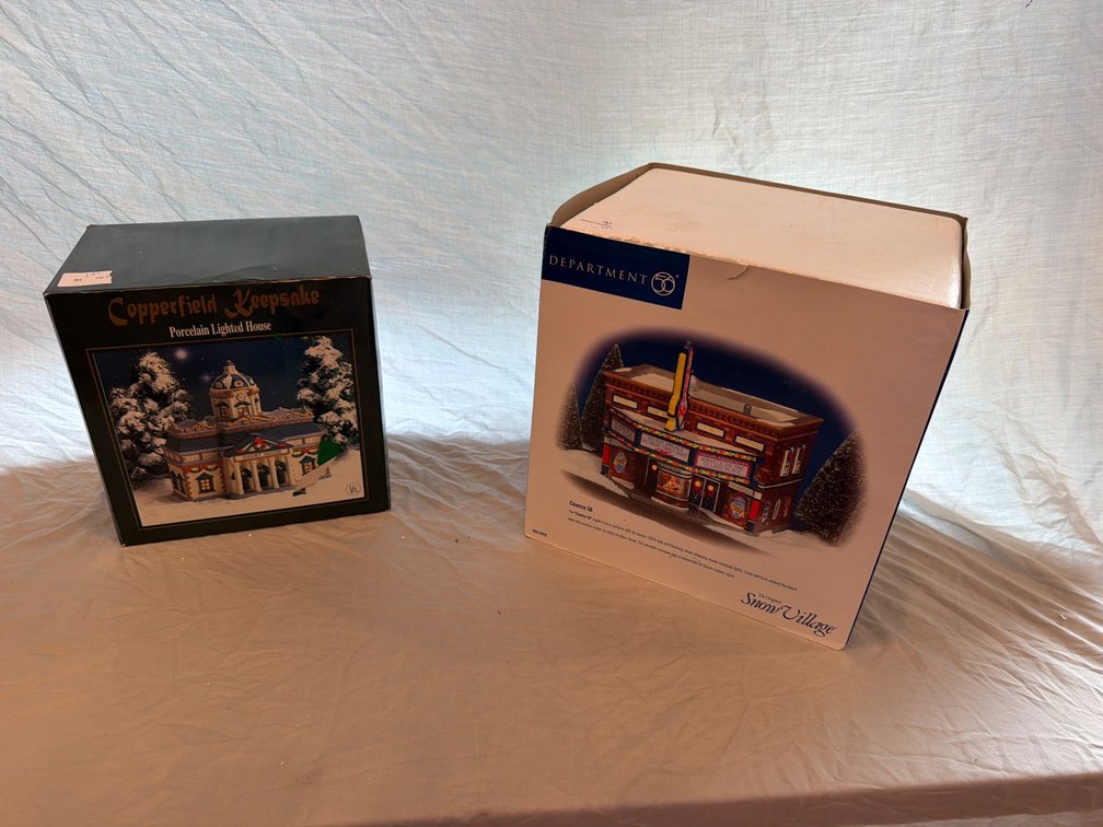 Copperfield Keepsake and Department 56 Decorations