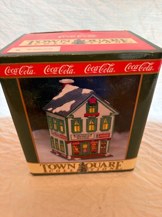 Coca-Cola Town Square Collection Tin Box