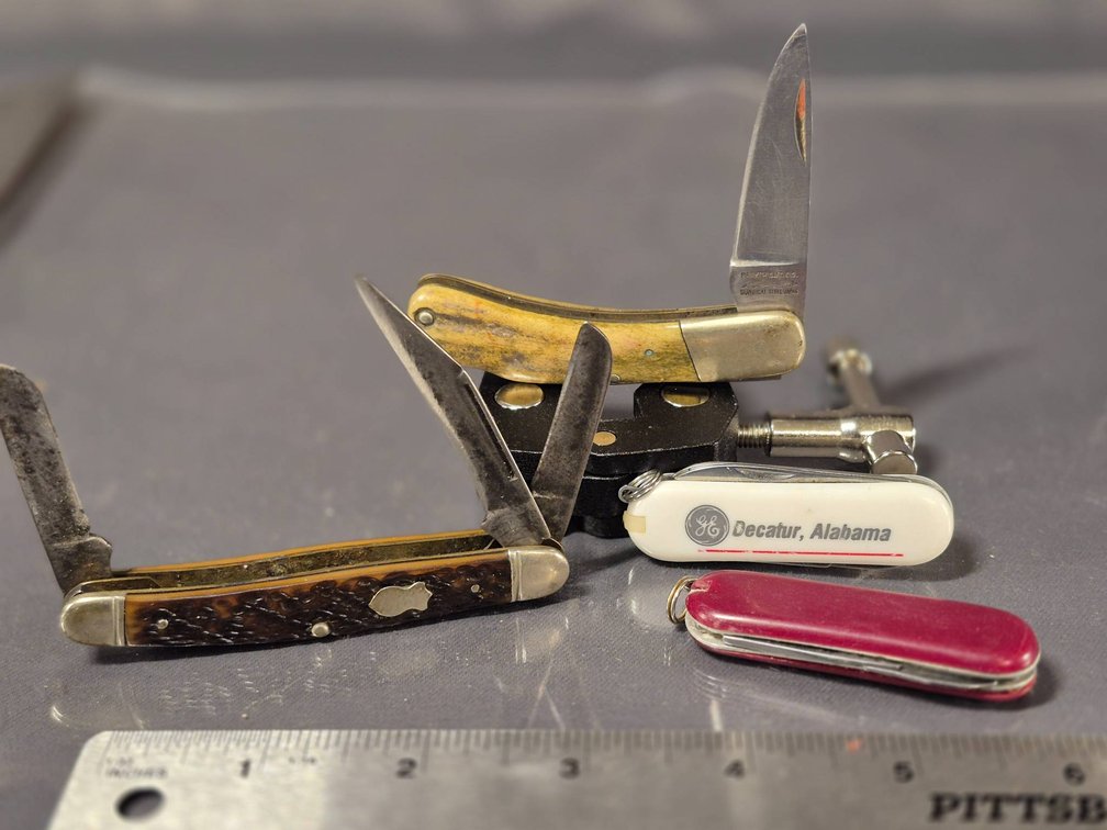 Pocket Knives Including Camillus and Promotional Knives