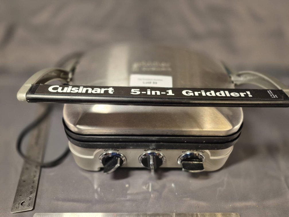 Cuisinart 5-in-1 Griddler with Adjustable Controls