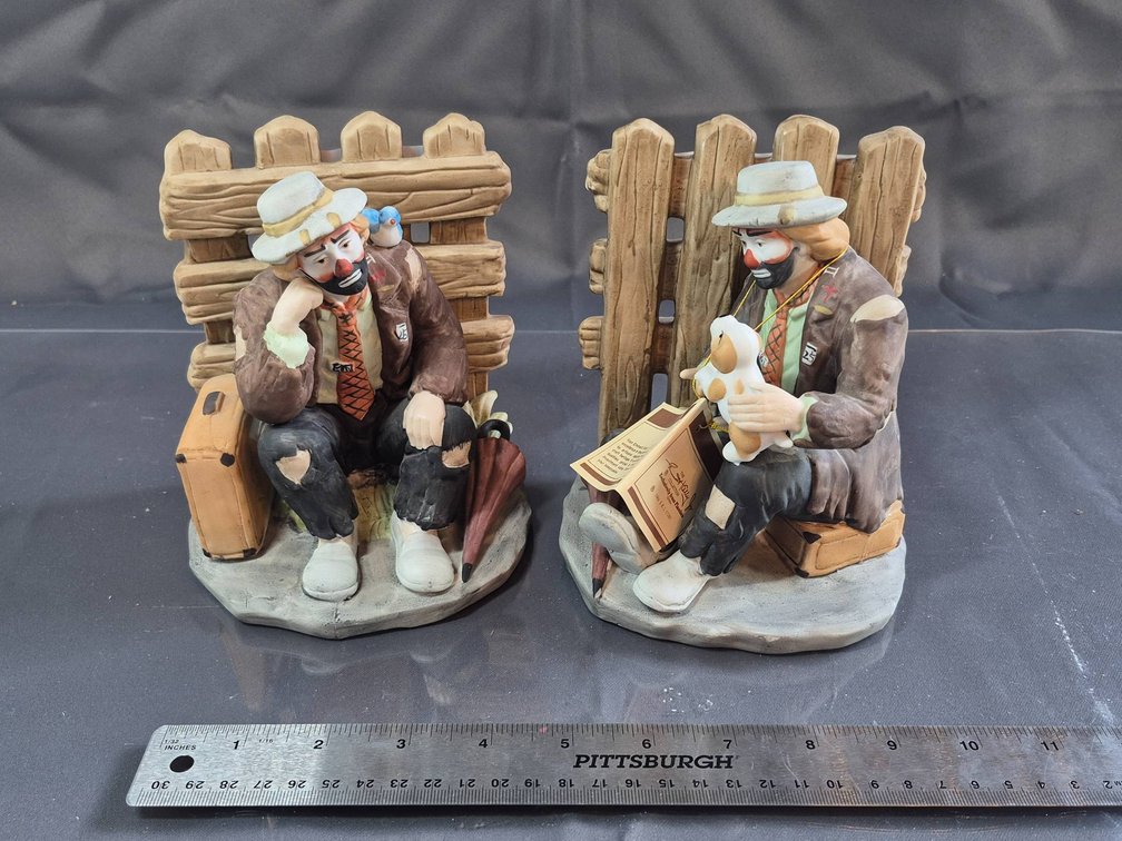 Ron Lee Collection Clown Figurines by Flambro