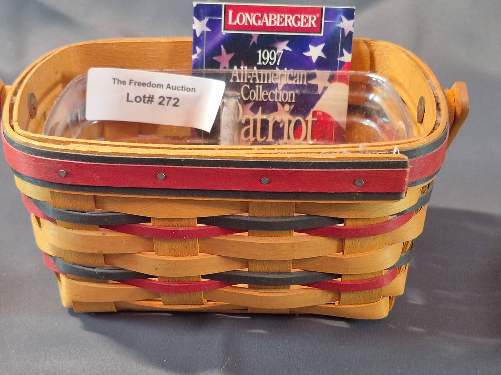 Longaberger 1997 All-American Collection Patriot Basket