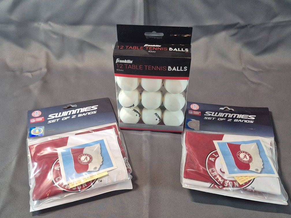 Franklin Table Tennis Balls and Swimmies Set