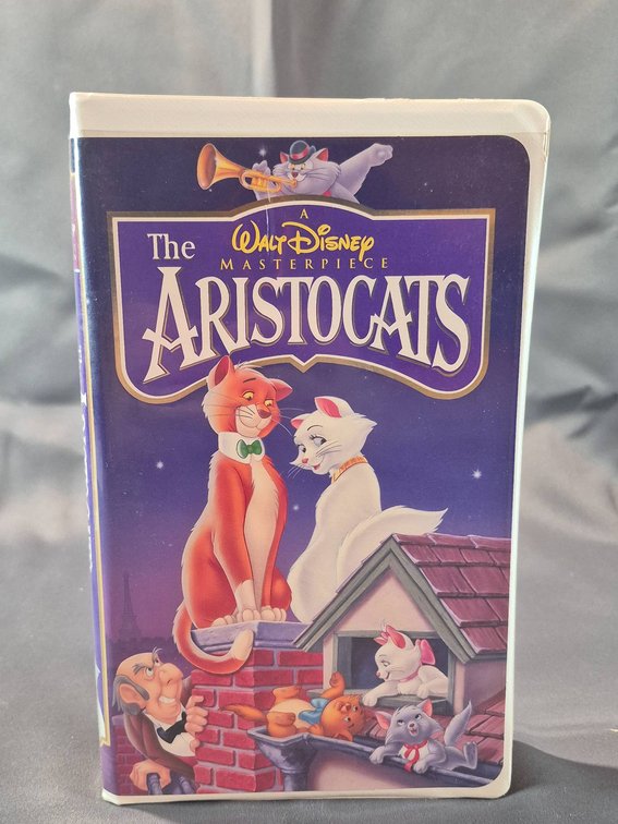 Walt Disney Masterpiece Collection 'The Aristocats' VHS Tape