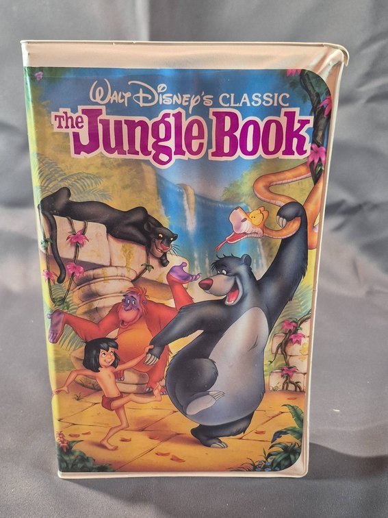 Walt Disney's 'The Jungle Book' Classic VHS with Clamshell Case
