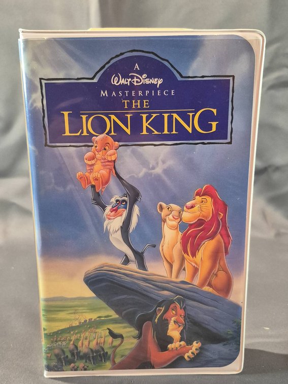 Walt Disney Masterpiece Collection VHS of 'The Lion King'