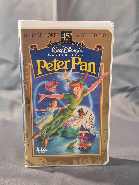 Walt Disney's Peter Pan 45th Anniversary Masterpiece Collection VHS