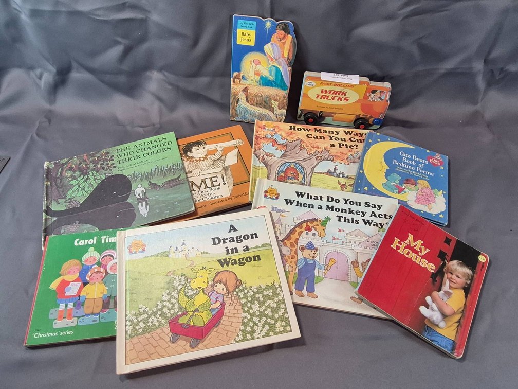 10 Children's Books, Various Titles and Authors