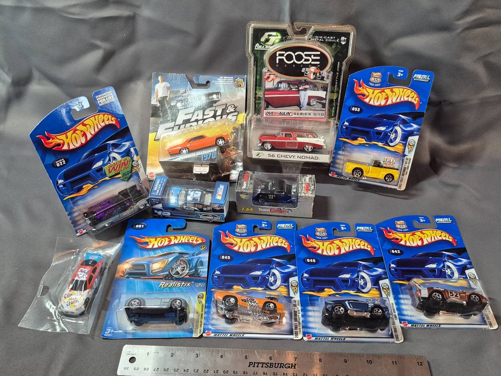 Hot Wheels and Die-Cast Collectible Car Lot