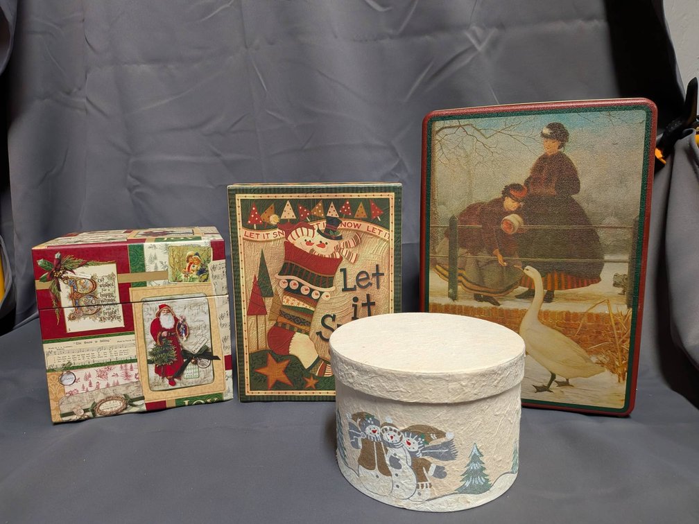 Decorative Holiday-Themed Boxes