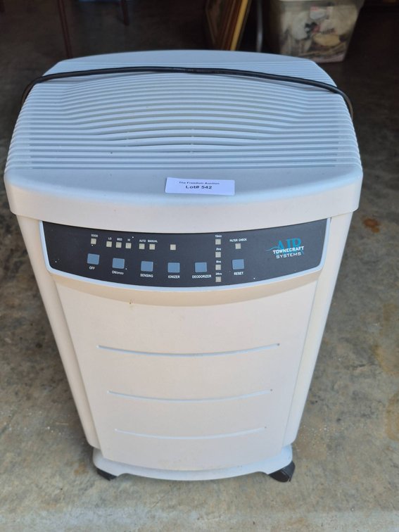 Towncraft Air Purifier with Ionizer and Deodorizer Features