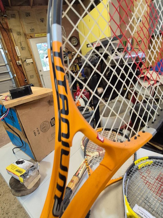 Tennis Rackets, Including Titanium Pro and Junior 27 Models