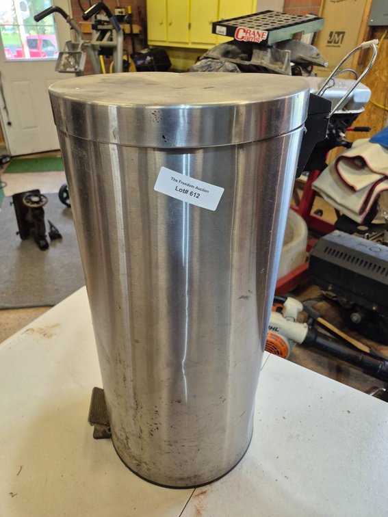 Stainless Steel Cylindrical Container