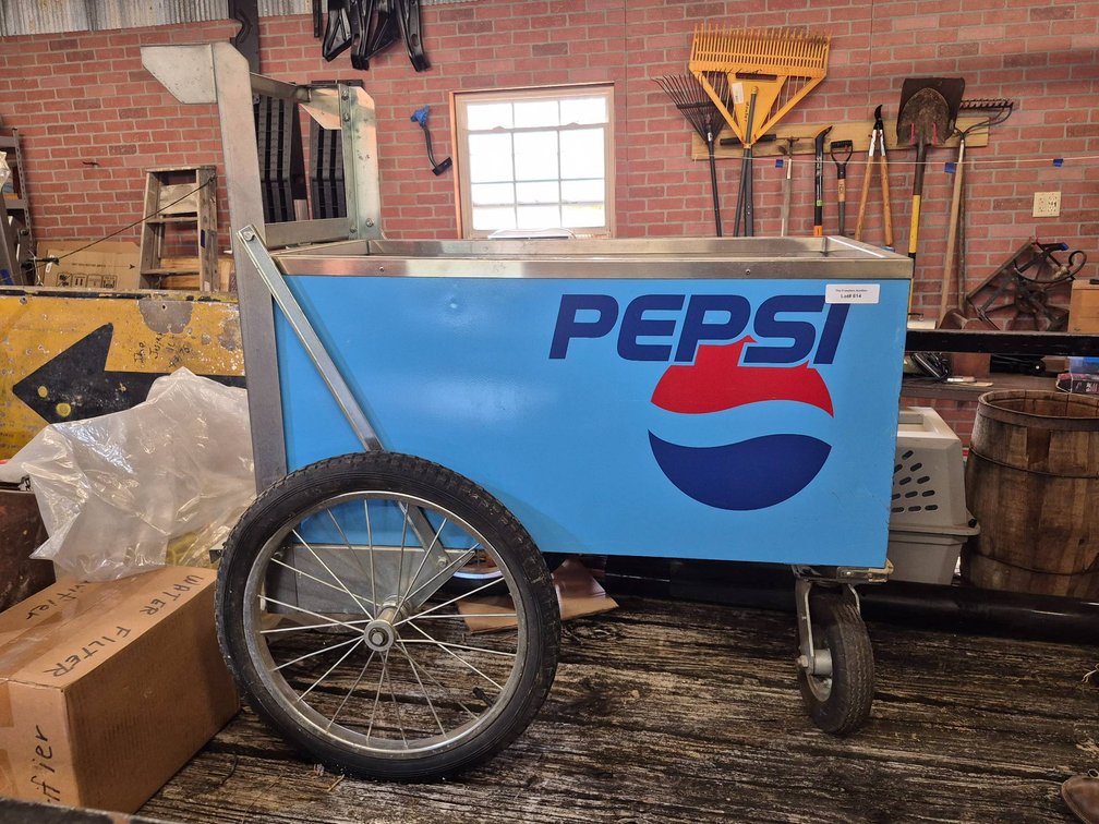 Taprite-Fassco Pepsi Beverage Chest Model UC-2036-Blue