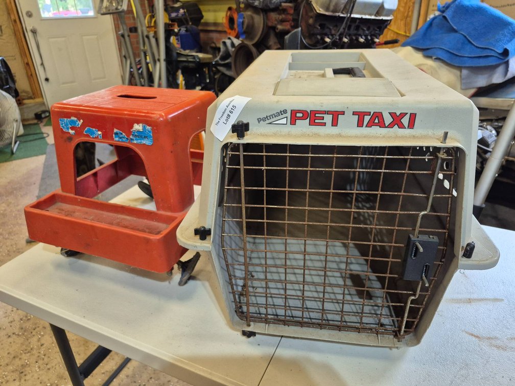 Petmate Pet Taxi and Plastic Step Stool