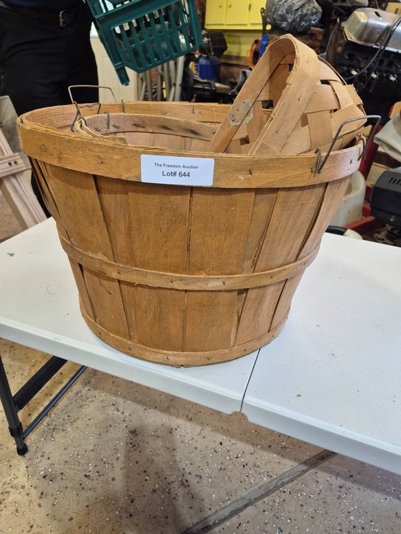 Wooden Baskets, Lot #644
