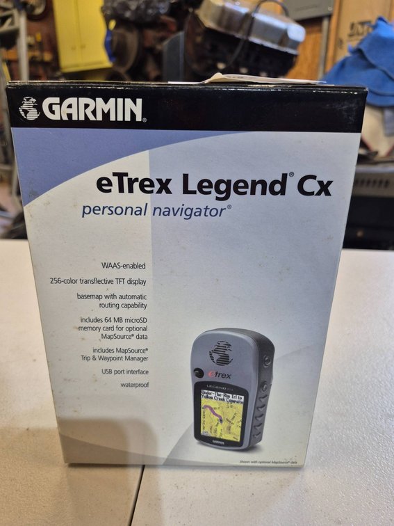 Garmin eTrex Legend Cx Personal Navigator in Original Box