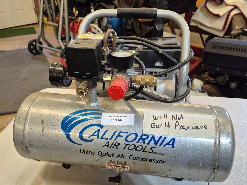 California Air Tools 2010A Ultra Quiet Air Compressor, Non-Functional