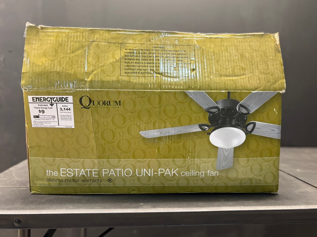 "Estate Patio Uni-Pack Fan" by Quorum International