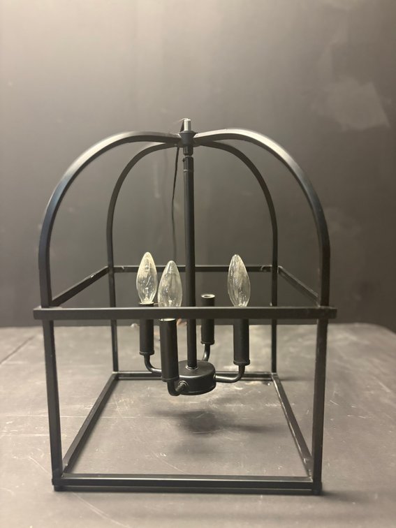 Square Black Light Fixture