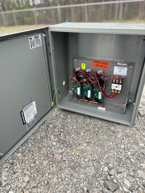 3 Phase Electrical Control Panel (1 of 2)