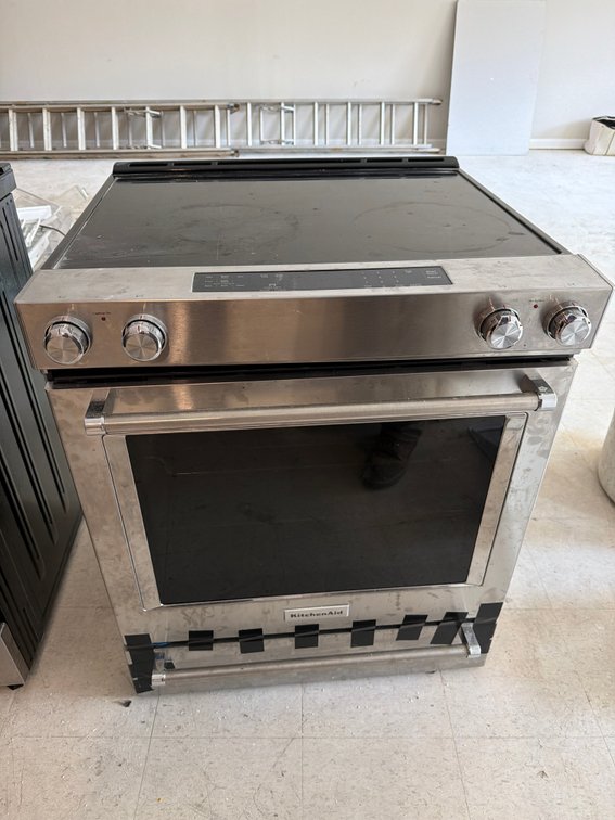 Kitchenaid electric stove and oven