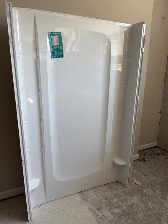 New Shower Panel