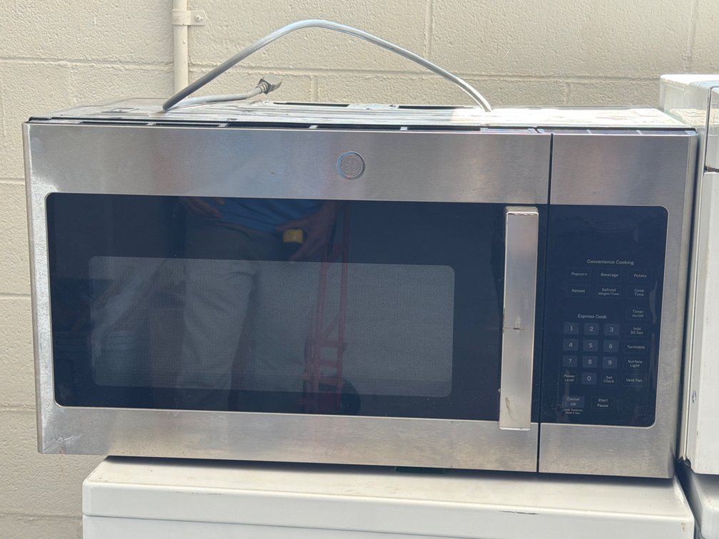 GE Stainless Microwave
