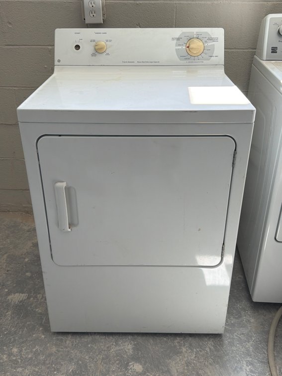 GE White Dryer