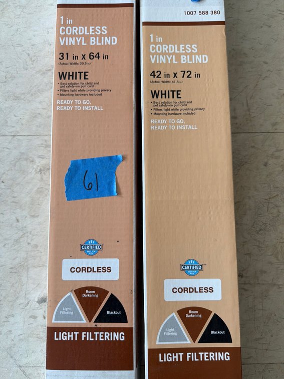 Cordless Mini Blinds
