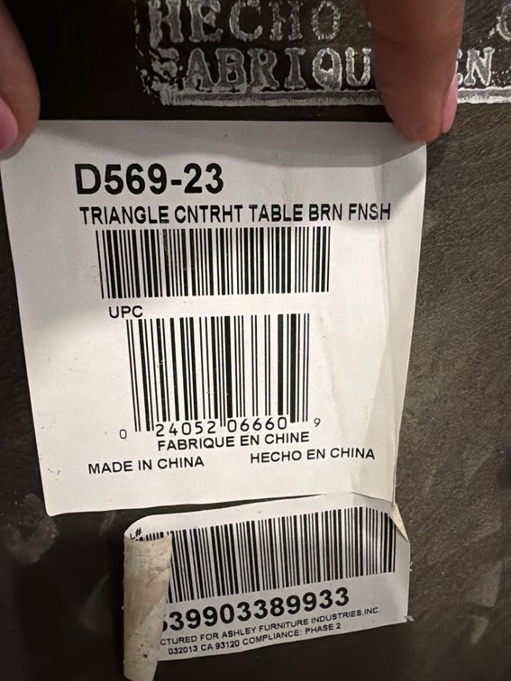 Triangle Table
