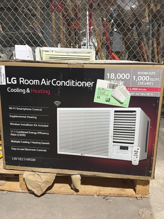 New in box LG Window Unit Cooling and heating