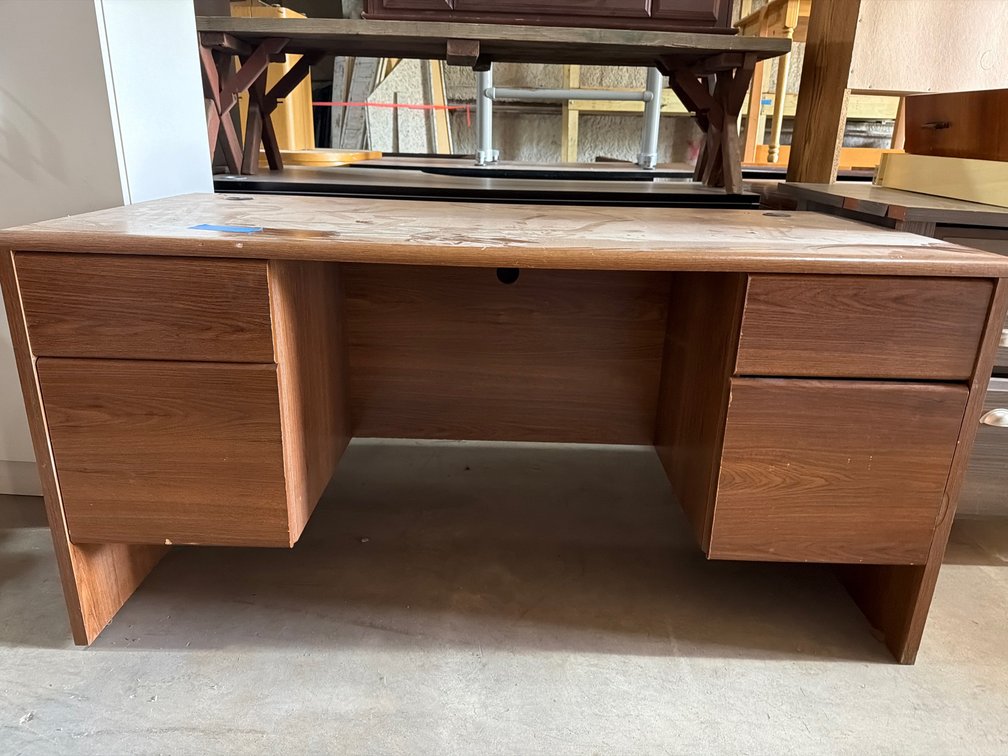 Large Wooden Desk