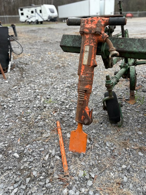 Jackhammer with Chisel Bit & Spade Bit