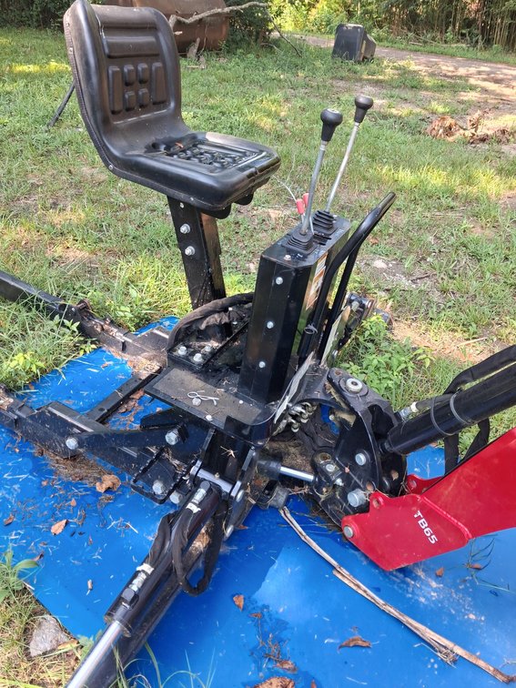 TYM Tractor Backhoe Attachment