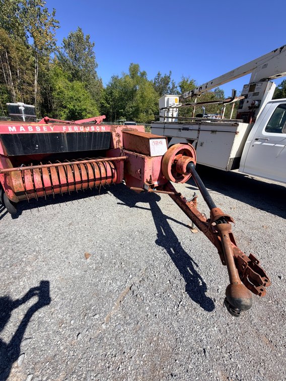 Massey Fergeson Hay Bailer