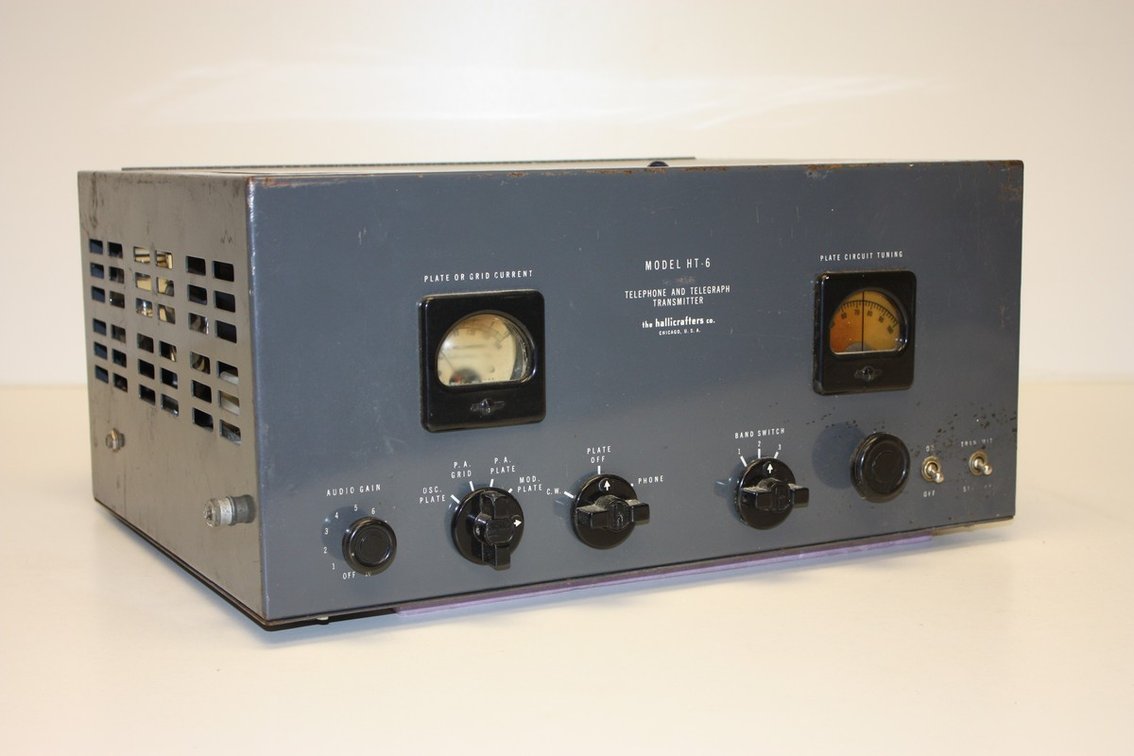 Vintage Hallicrafters HT-6 Telephone And Commercial Transmitter Ham Tube
