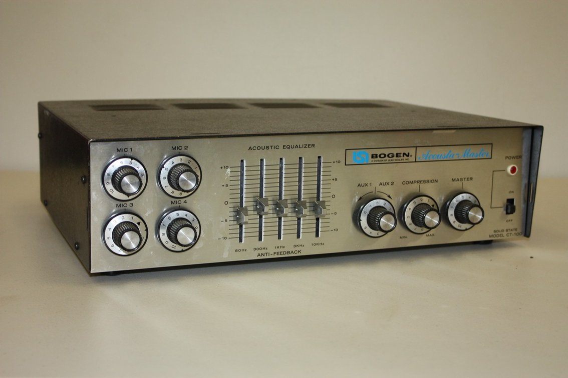 Vintage Bogen Acousta-Master CT-100 PA Amplifier